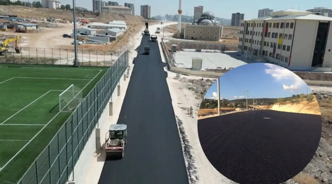 BÜYÜKŞEHİRDEN KARAKÖPRÜDE ASFALTLAMA ÇALIŞMALARI