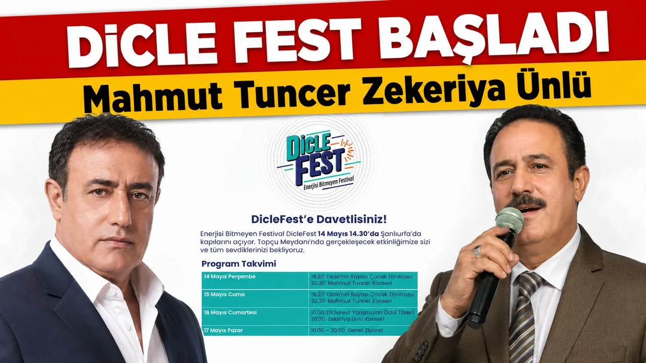 ŞANLIURFA DA ENERJİSİ BİTMEYEN FESTİVAL