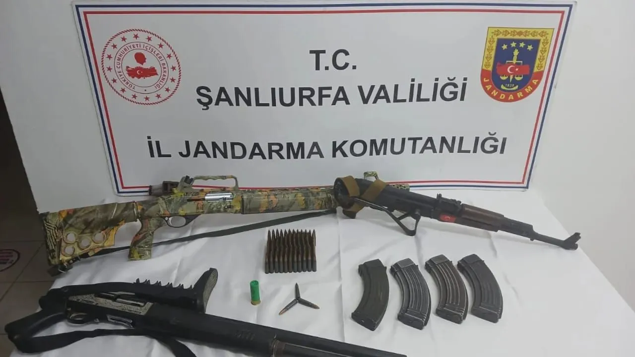 ŞANLIURFA JANDARMADAN SİLAH OPERASYONU