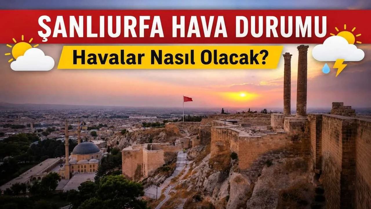 ŞANLIURFA HAVA DURUMU RAPORU