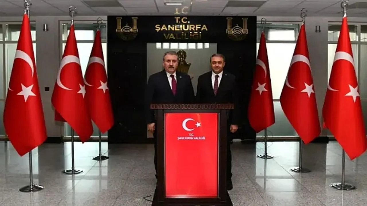 Mustafa Destici, Şanlıurfa Valisi Hasan Şıldak’ı Ziyaret Etti
