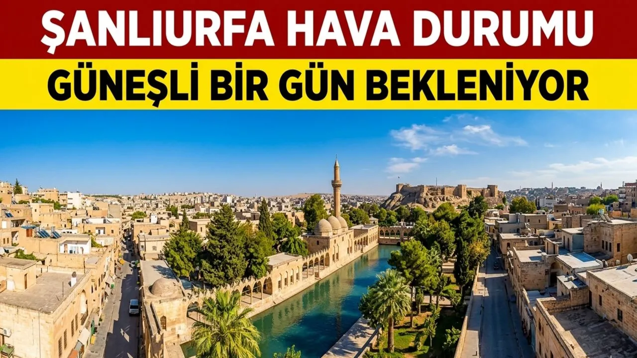 Şanlıurfada Bahar Güneşi Yüzünü Gösteriyor