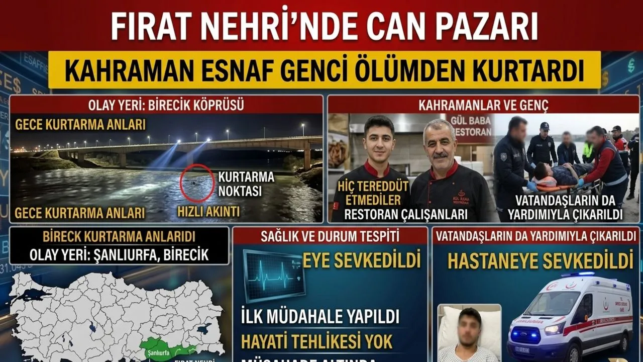  Genci Restoran Çalışanları Kurtardı