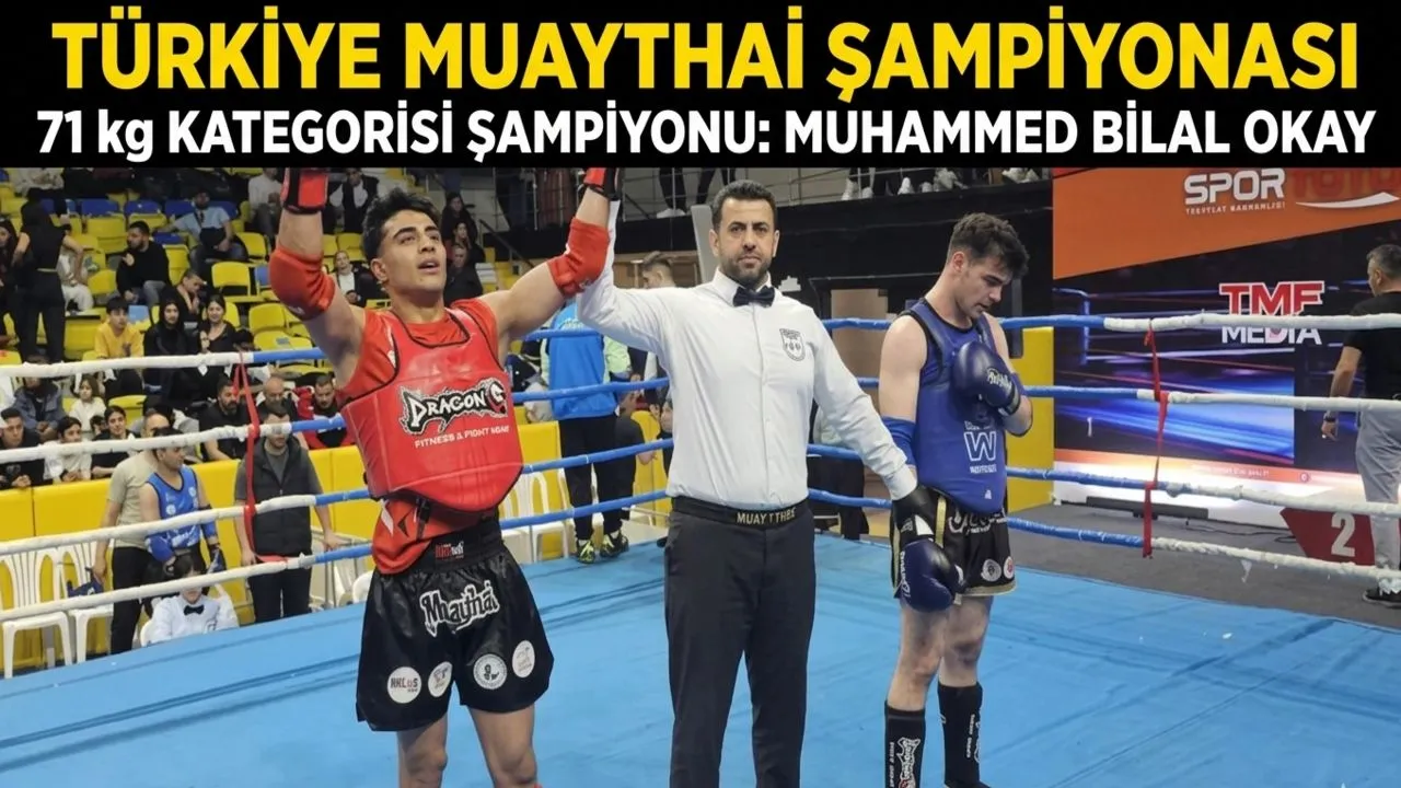 Şanlıurfalı Milli Sporcu Muhammed Bilal Okay Türkiye Şampiyonu Oldu