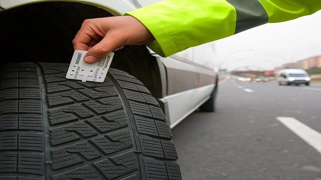 ŞANLIURFA’DA KIŞ LASTİĞİ DENETİMLERİ SIKIŞTI