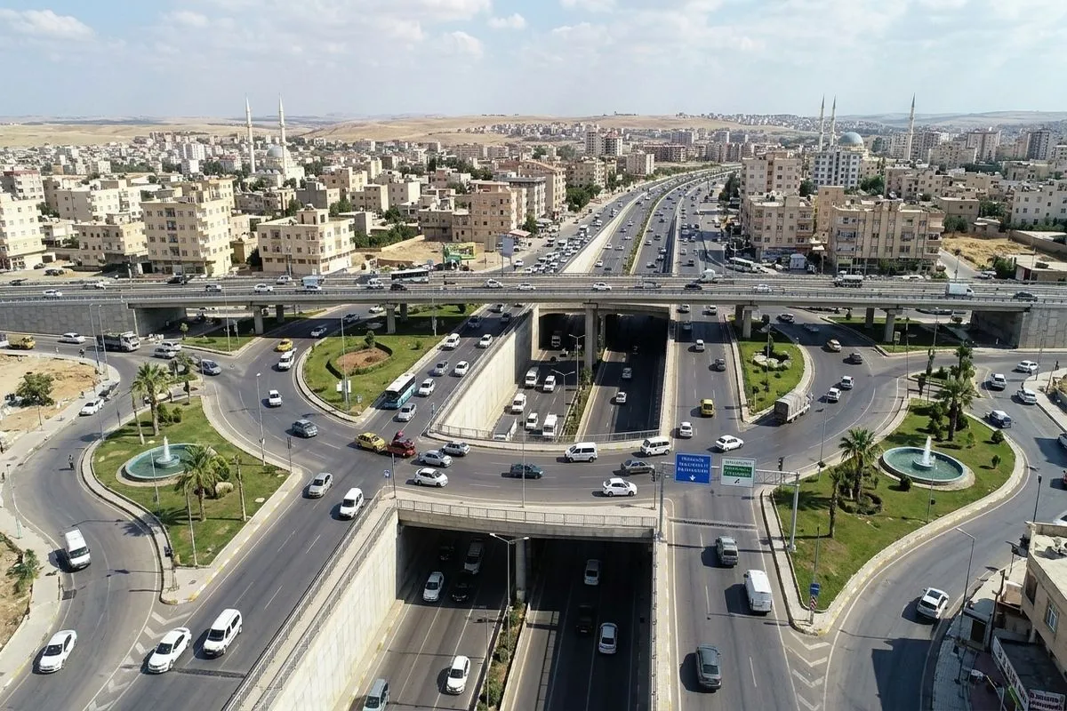 Şanlıurfa-Diyarbakır Yolunda Trafik Çilesi