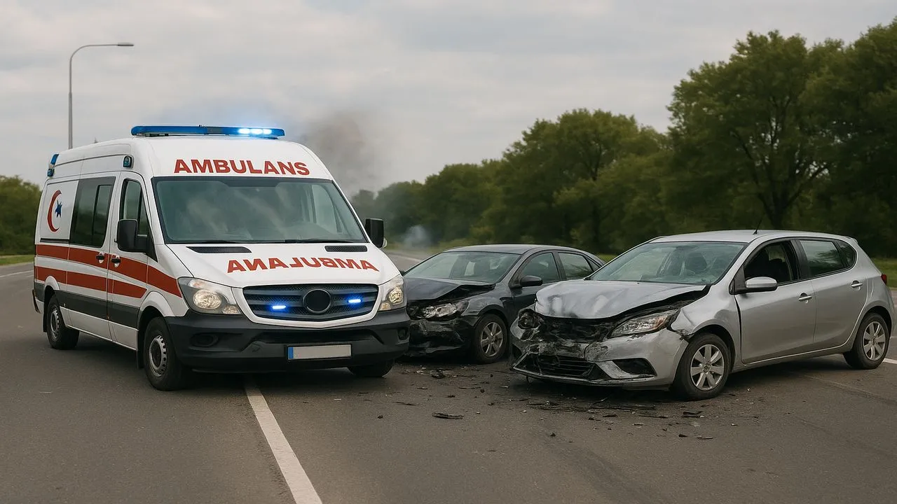 ŞANLIURFA HİLVAN KARAYOLUNDA KAZA