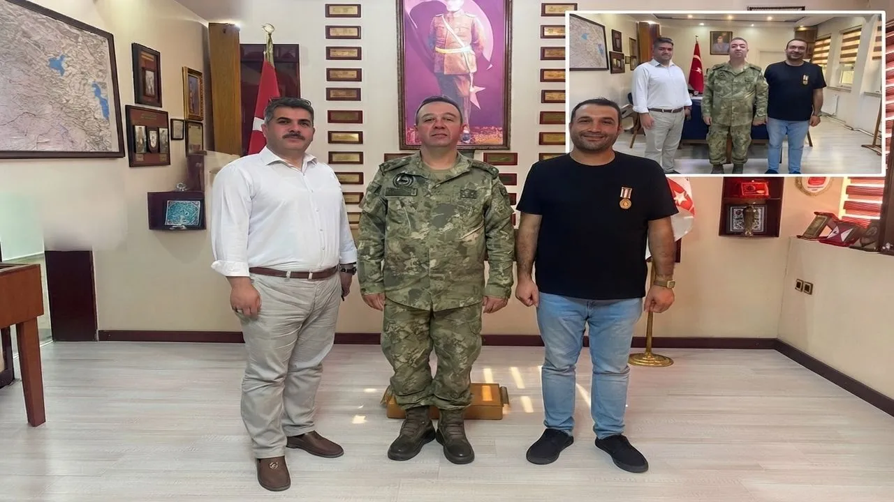 Kıbrıs Gazisi Mustafa Akgül ün Ailesinden Tugay Komutanı Durmuş Paşa ya İade i Ziyaret