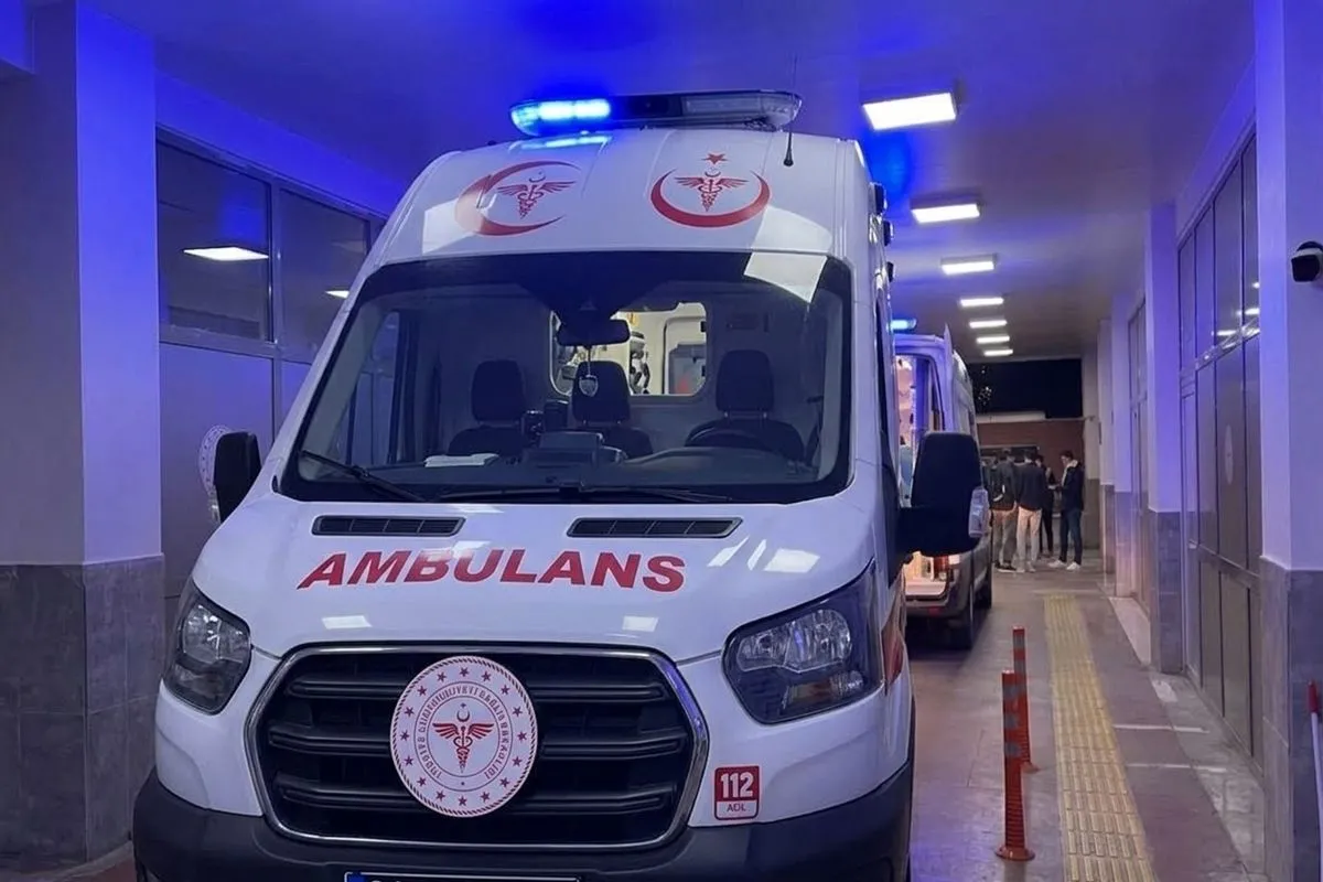 ŞANLIURFA’DA GALERİCİLER SİTESİ’NDE İŞ KAZASI