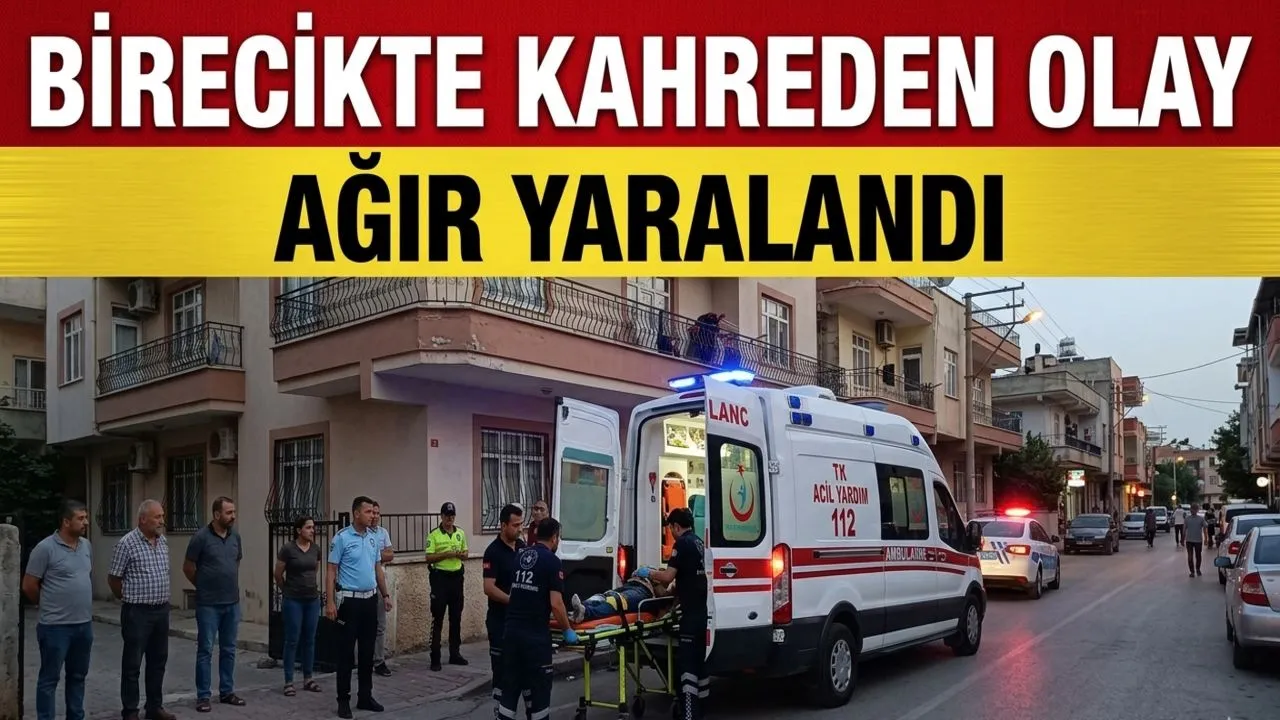 BİRECİK TE KORKUTUCU OLAY