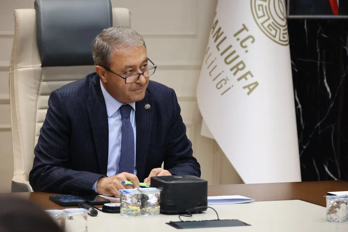 ŞANLIURFA VALİSİ HASAN ŞILDAK'TAN YENİ ATANAN EMNİYET MÜDÜRLERİNE TEBRİK VE BAŞARI MESAJI