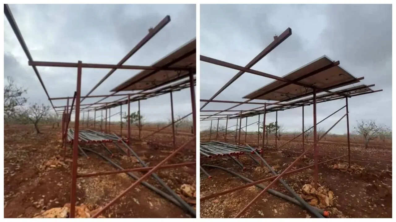 Şanlıurfa’da güneş enerjisi panellerine zarar verildi iddiası