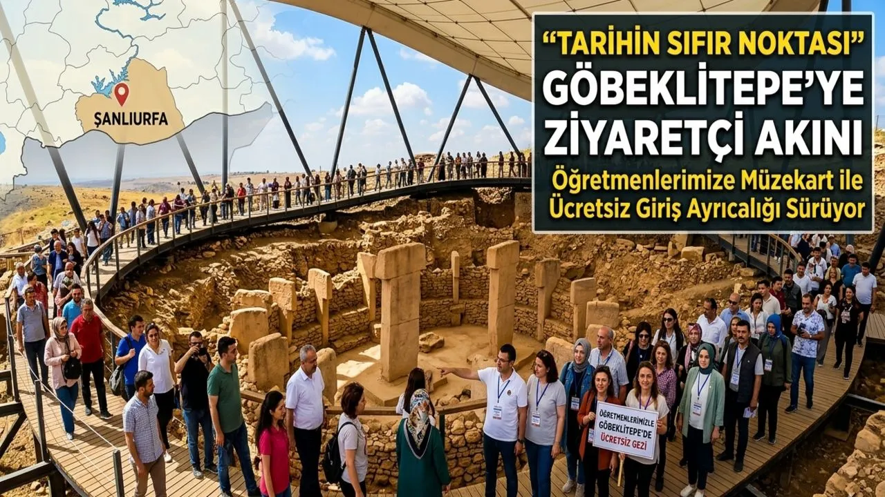 Göbeklitepe ye Ziyaretçi Akını