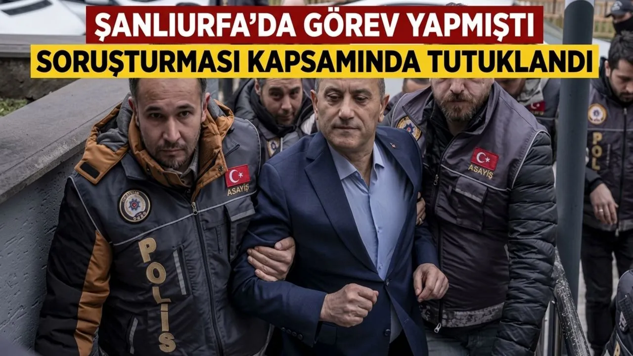 Şanlıurfada Kaymakamlık Yapmıştı Tutuklandı