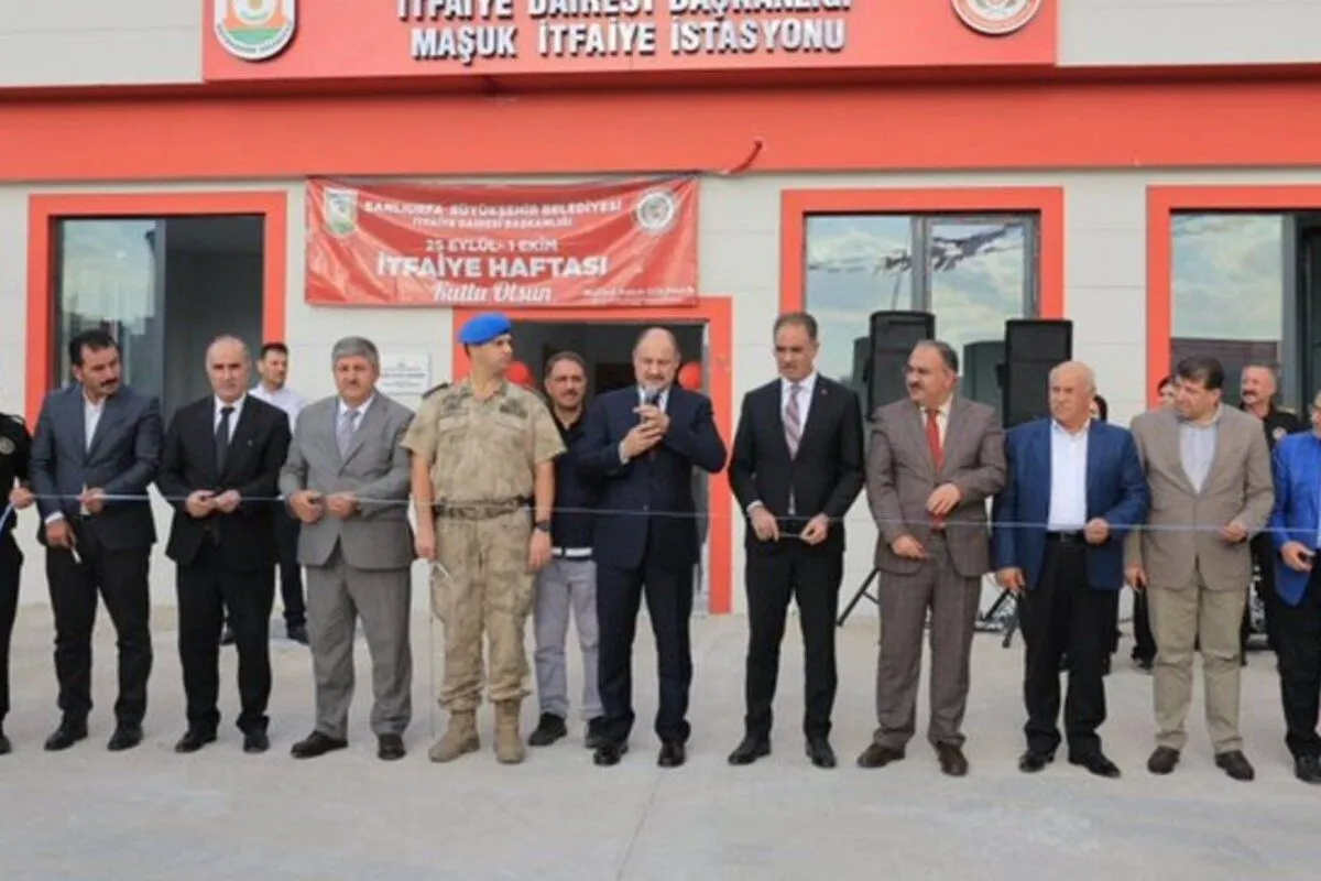 Karaköprü Maşuk Yeni İtfaiye İstasyonu Hizmete Açıldı