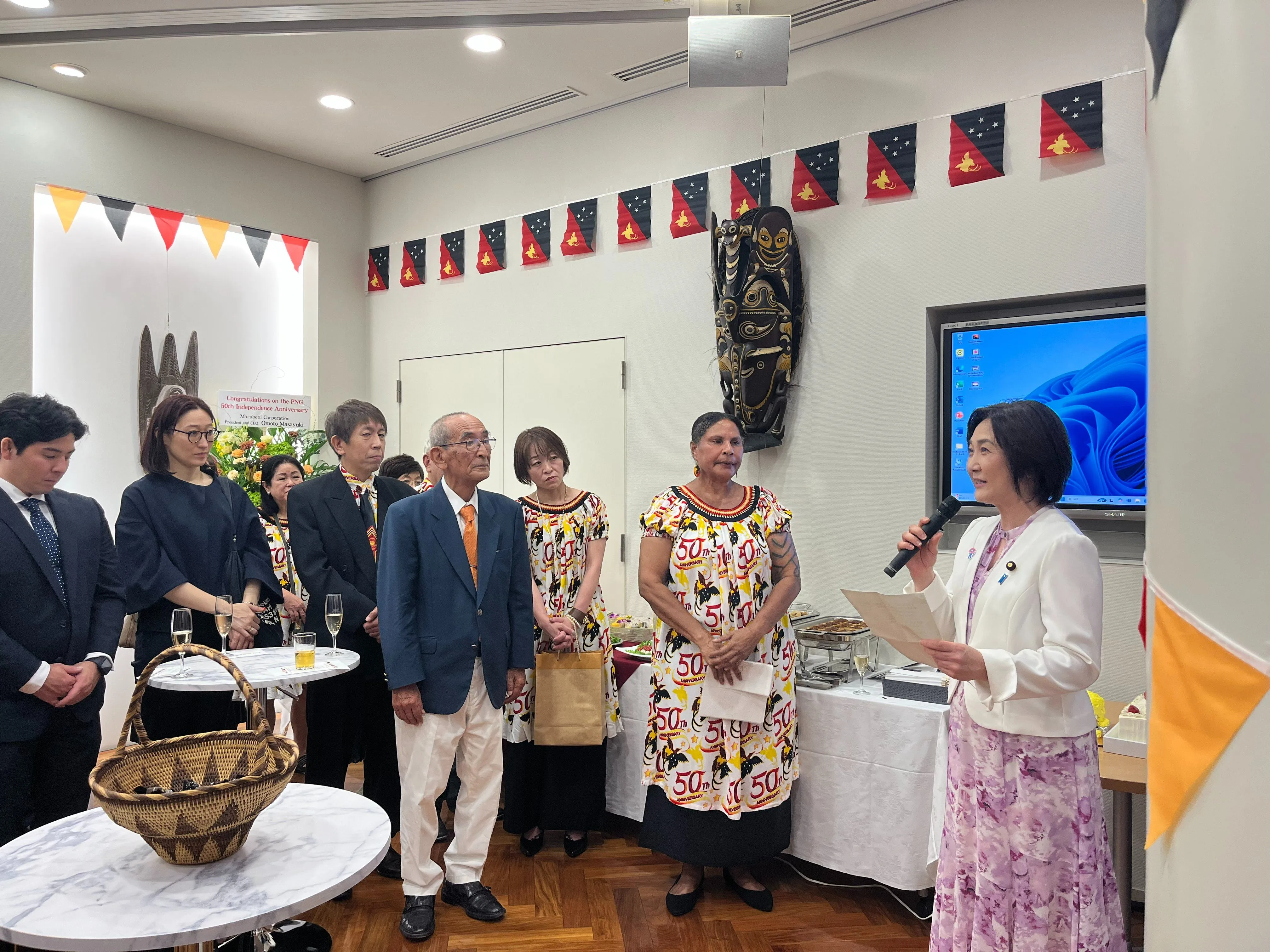 Japonya, Papua Yeni Gine'nin Bağımsızlık Yıldönümünü Kutladı