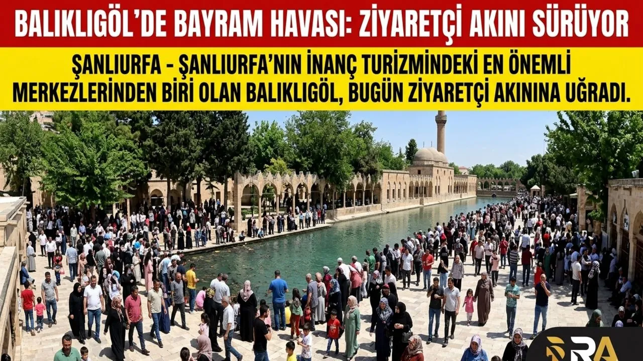 Balıklıgölde Bayram Havası