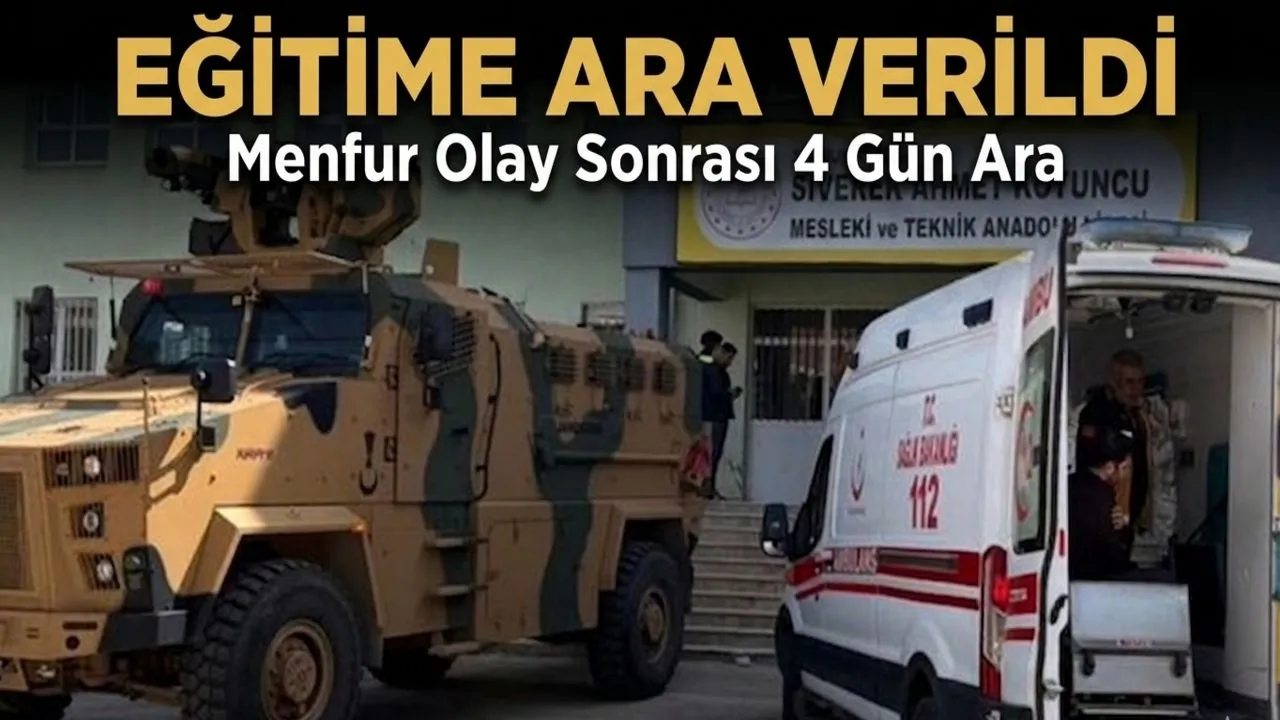 Okul Saldırısı Sonrası Eğitime 4 Gün Ara Verildi