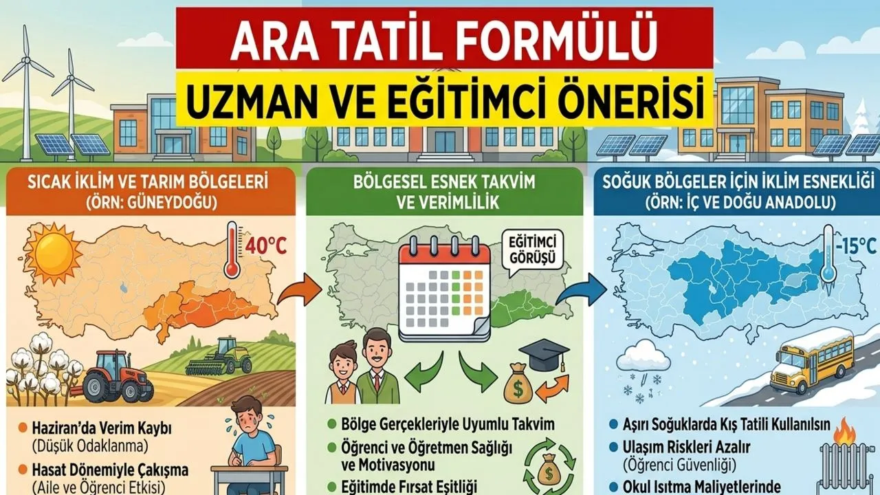 Eğitim Takviminde İklim Temelli Dönüşüm Önerisi