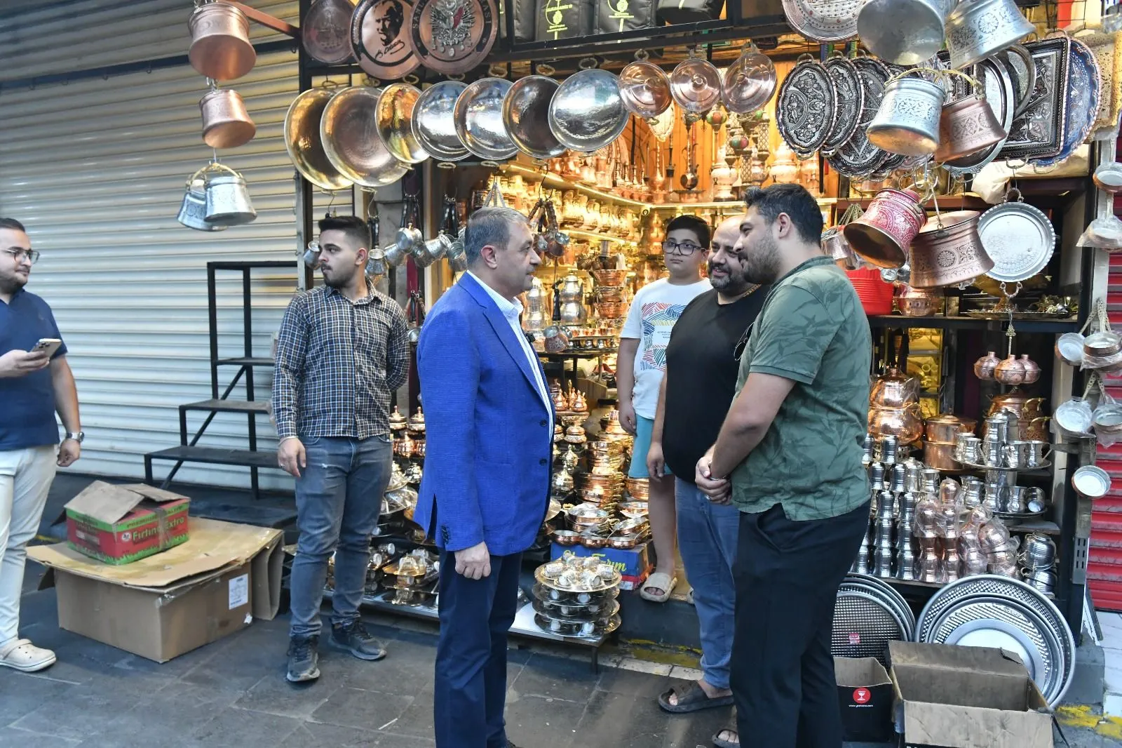 VALİ ŞILDAKTAN BALIKLIGÖL CİVARINDA ESNAF VE VATANDAŞ ZİYARETİ