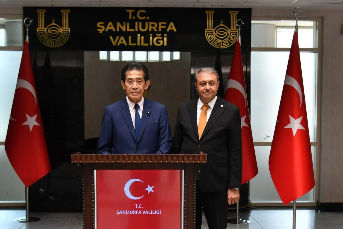 Japon Heyetinden Şanlıurfa Valiliğine Ziyaret