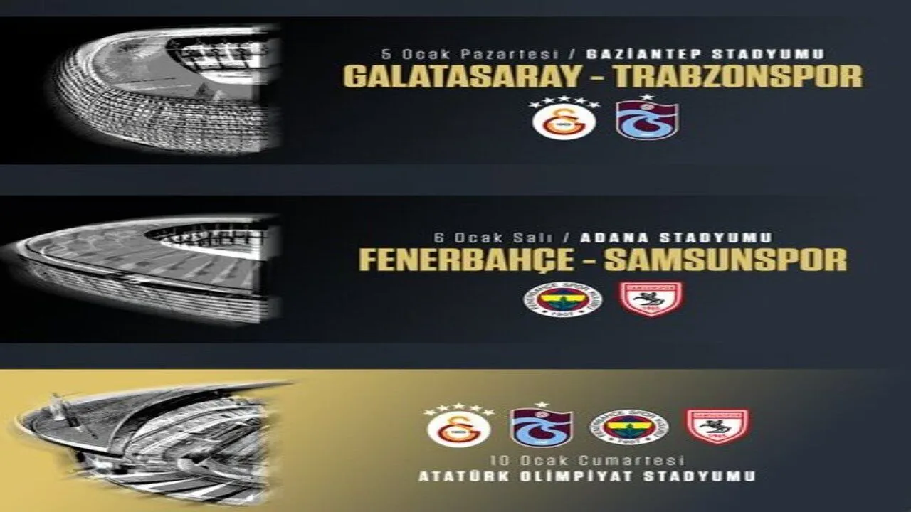 SÜPER KUPA YARI FİNALİNDE TARİH VE STAT BELLİ OLDU KOMŞU İL