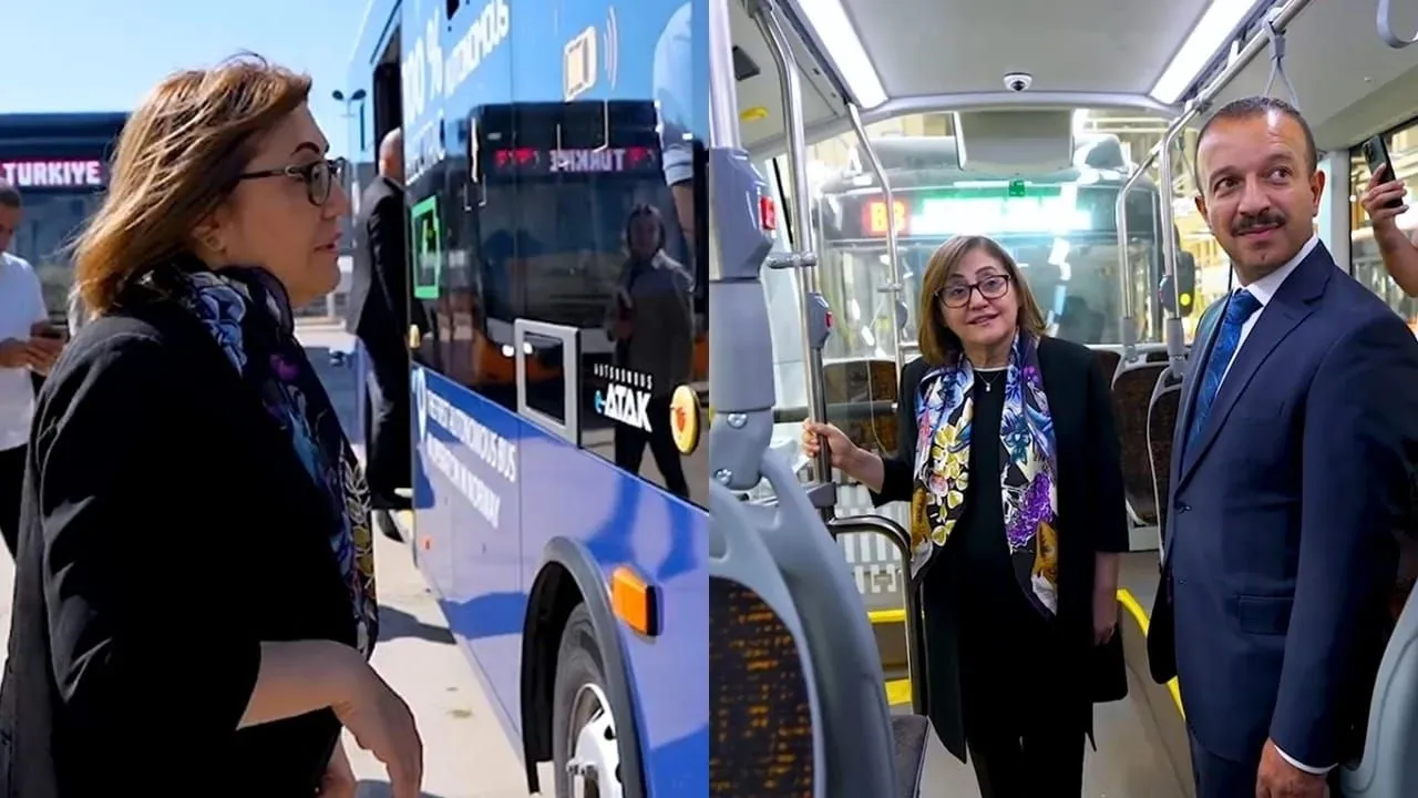 Fatma Şahin, Yerli Elektrikli Otobüsleri İnceledi