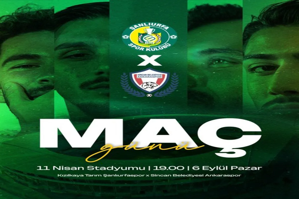 Şanlıurfaspor’da Sezonun İlk Maçı Rakip Sincan Belediyesi Ankaraspor