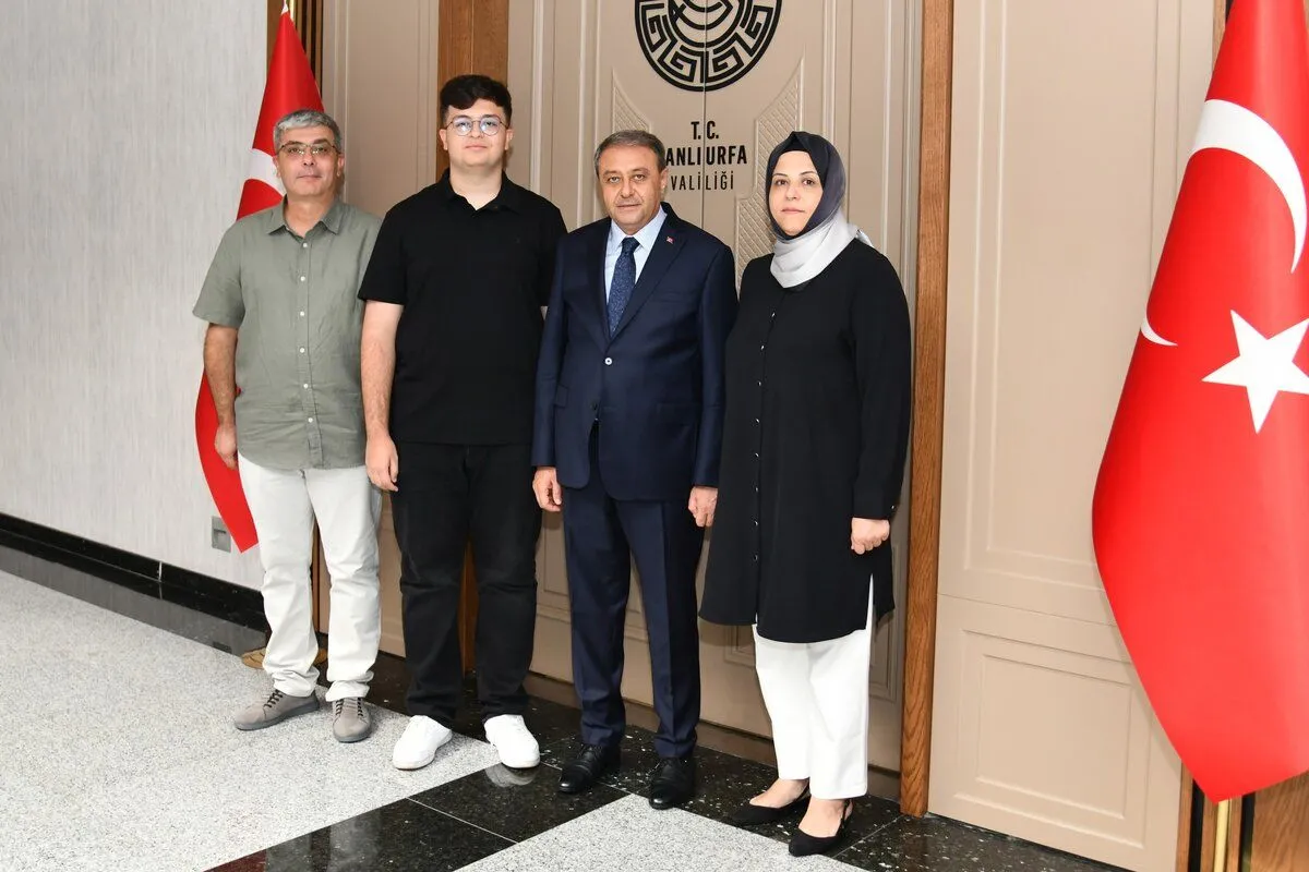 Şanlıurfa Valiliği'nden Başarılı Öğrencilere Kabul