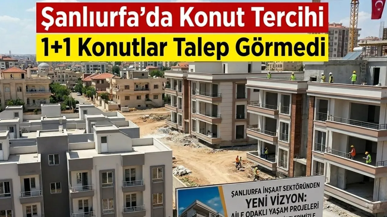 Şanlıurfa da Konut Tercihleri Değişiyor