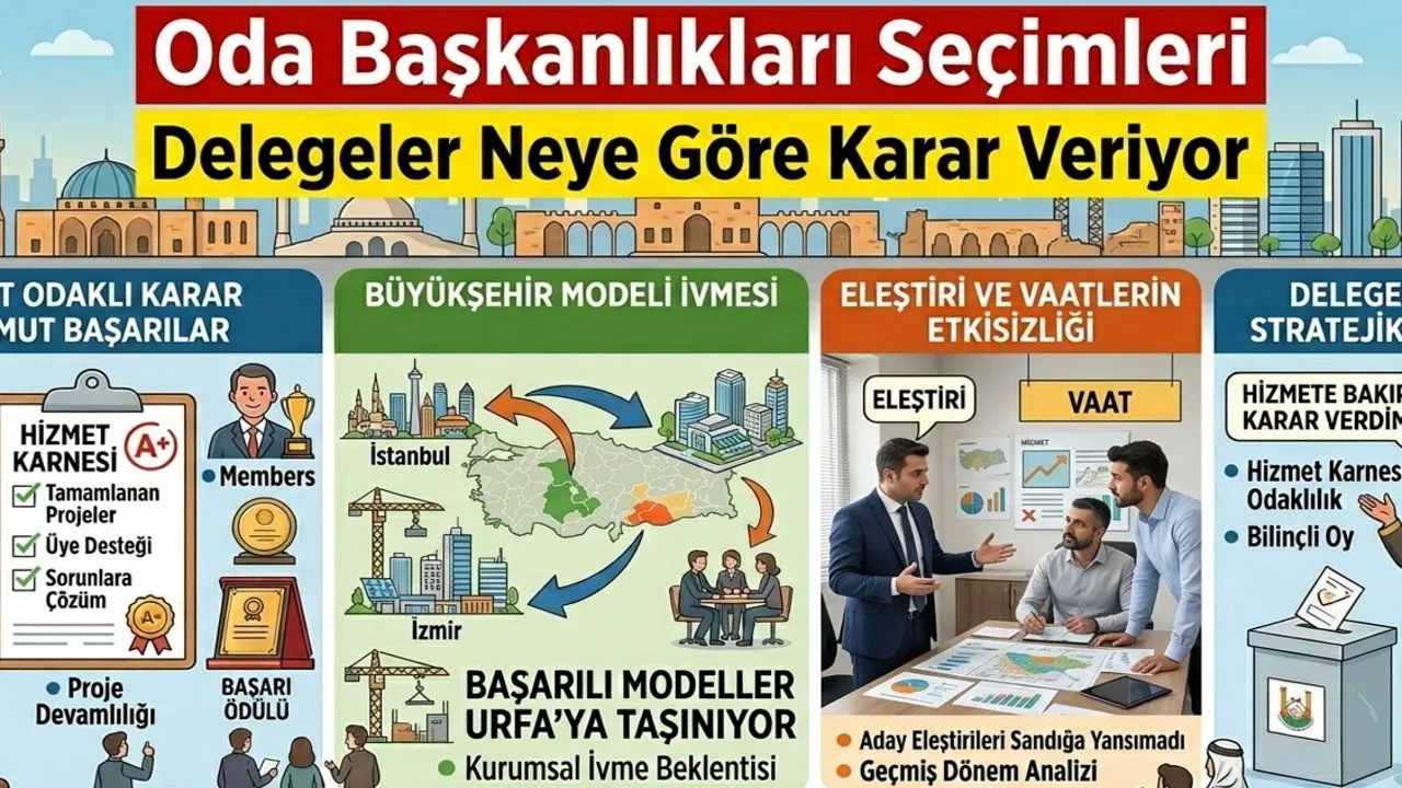 ODA VE SENDİKA SEÇİMLERİNDE DELEGELER NEYE BAKMALI