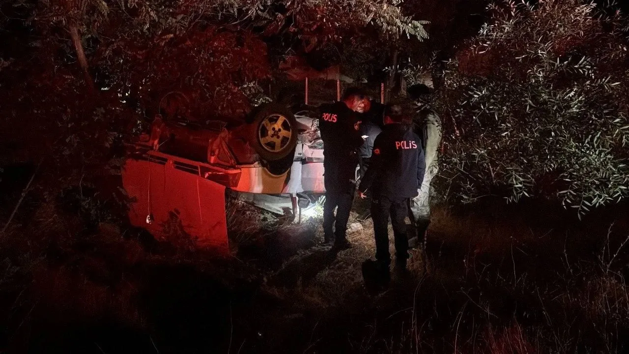 Polis Kovalamacası Kazayla Bitti