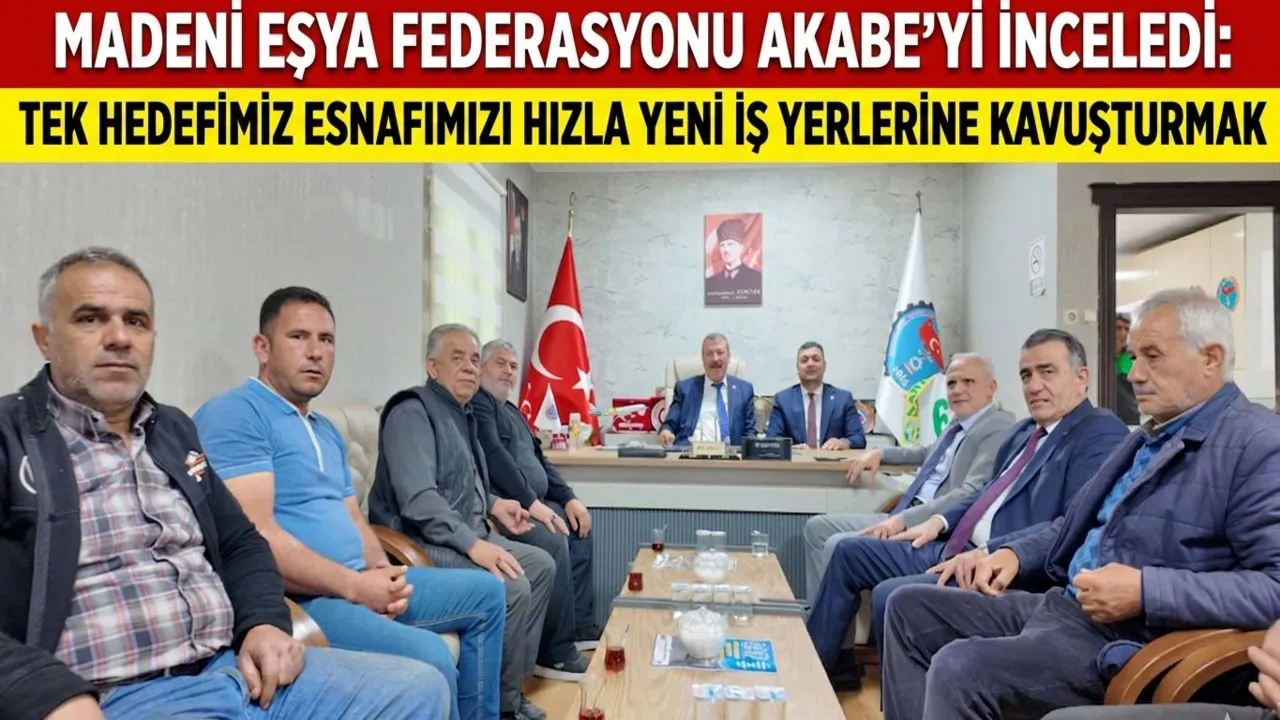 AKABE Sanayi Sitesinde Birlik Duası