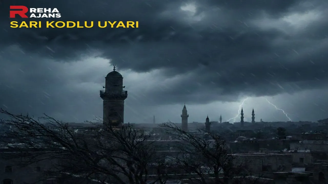 ŞANLIURFADA FIRTINA ALARMI