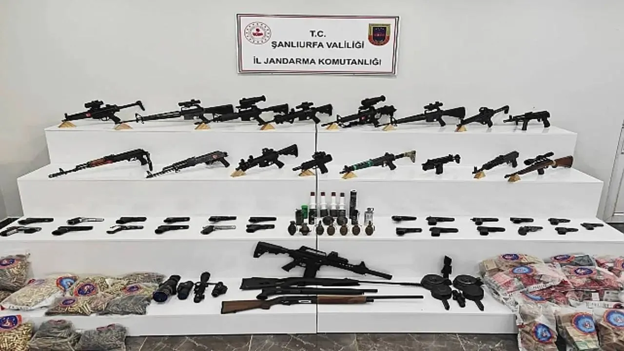 Viranşehir'de Büyük Silah ve Mühimmat Operasyonu