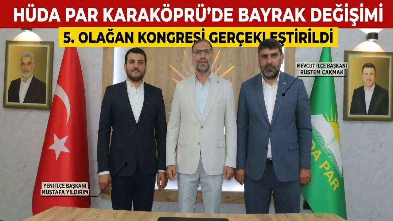 HÜDA PAR Başkan Değişimi