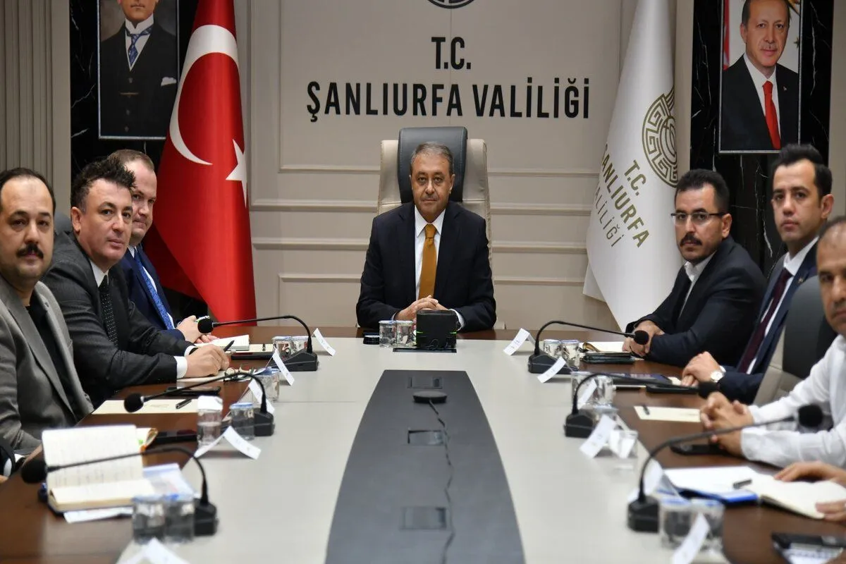 VALİ HASAN ŞILDAK BAŞKANLIĞINDA KRİTİK KOORDİNASYON TOPLANTISI
