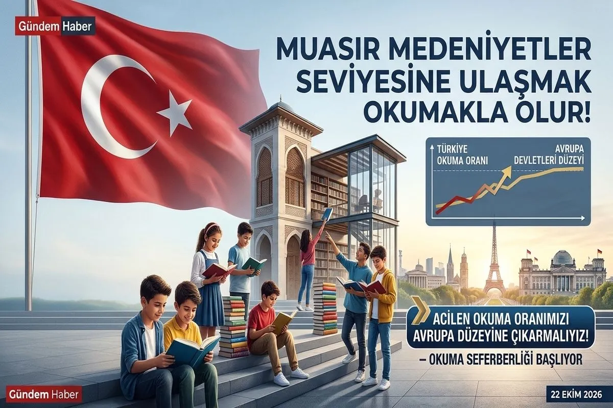 Muasır Medeniyetler Seviyesine Ulaşmanın Yolu Okumaktan Geçiyor