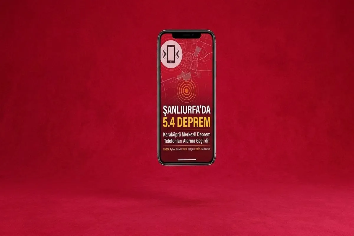 Şanlıurfa Depreminde Telefonlar Neden Alarm Verdi