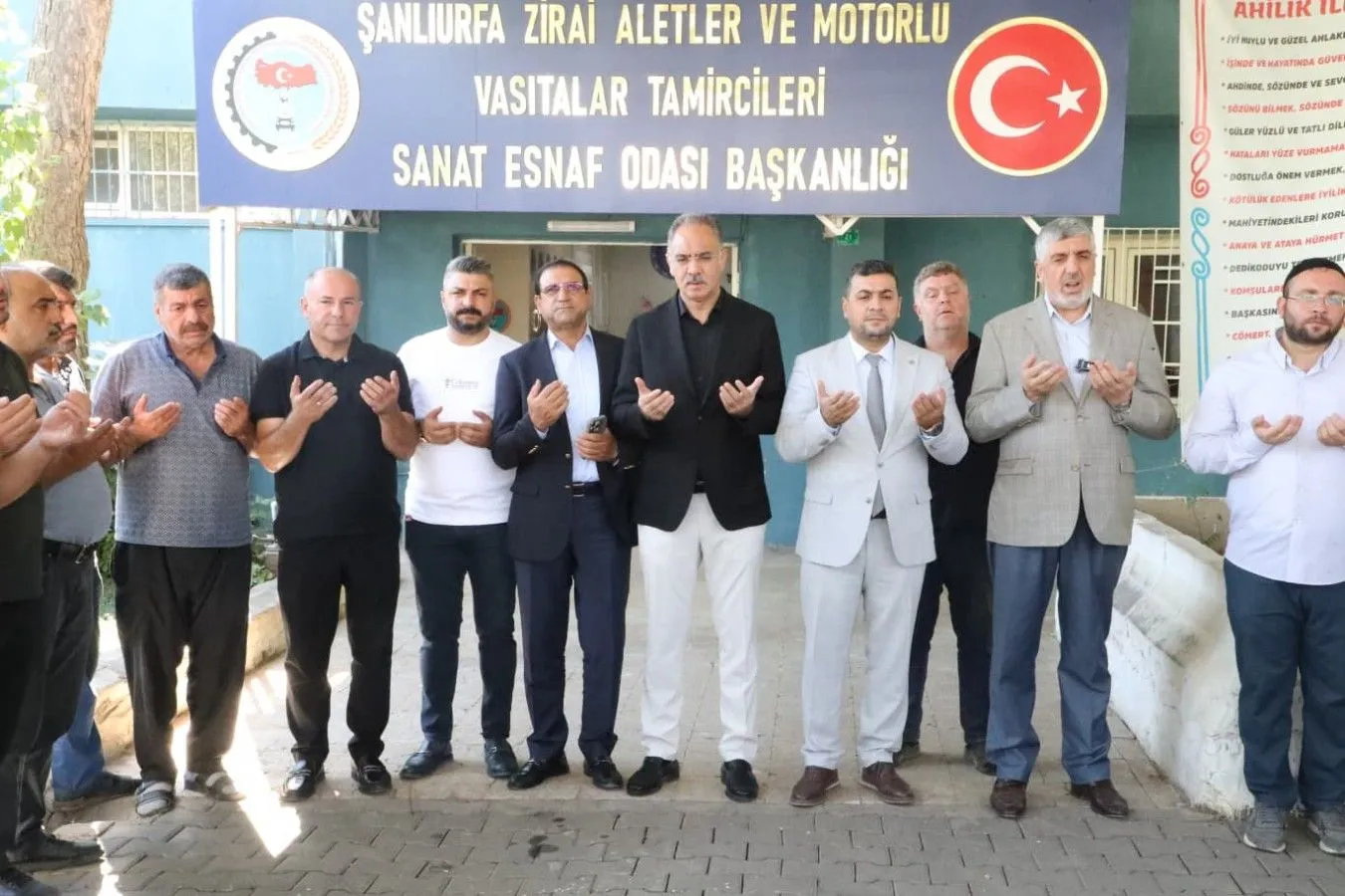 EYYÜBİYE BELEDİYESİNDEN SANAYİ ESNAFINA ZİYARET