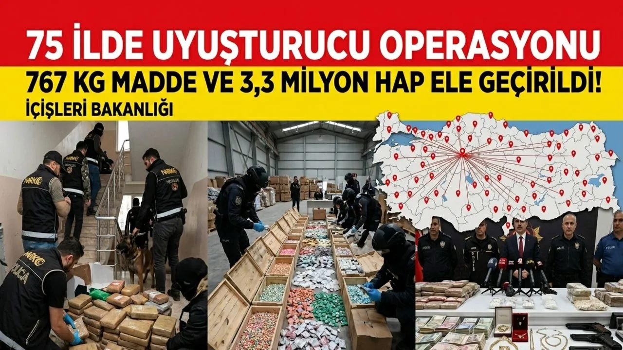 75 İlde 1319 Şüpheli Yakalandı