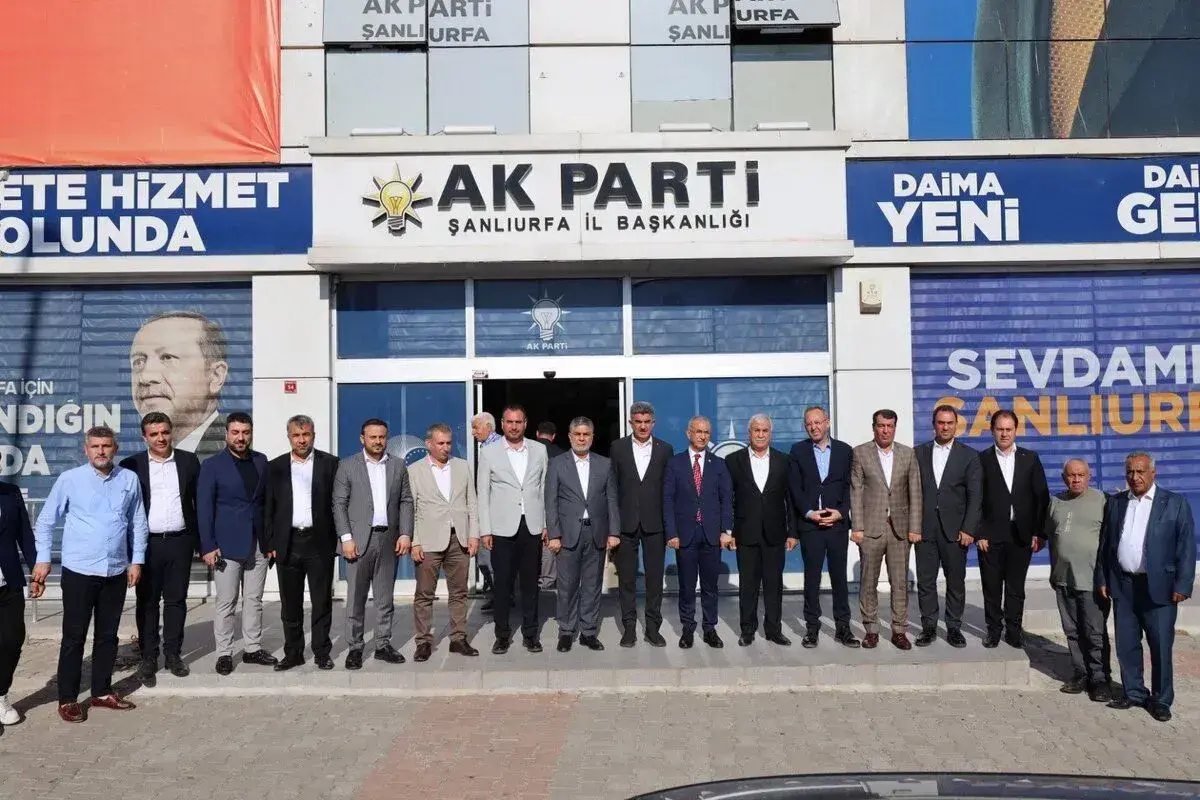 AK Parti Şanlıurfa Teşkilatında İstişare Mesaisi