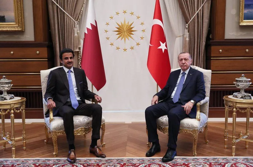 Cumhurbaşkanı Erdoğan, Katar Emiri ile İsrail'in Saldırısını Görüştü