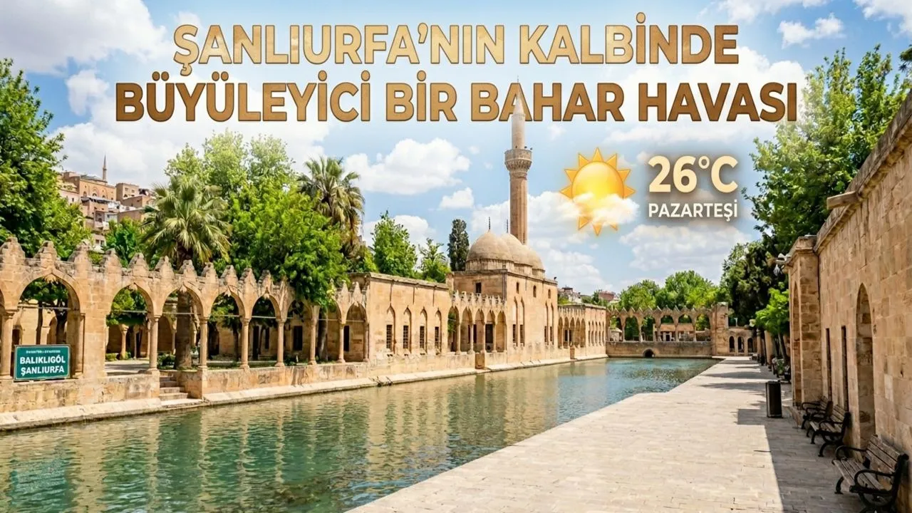 Şanlıurfa da Bahar Havası