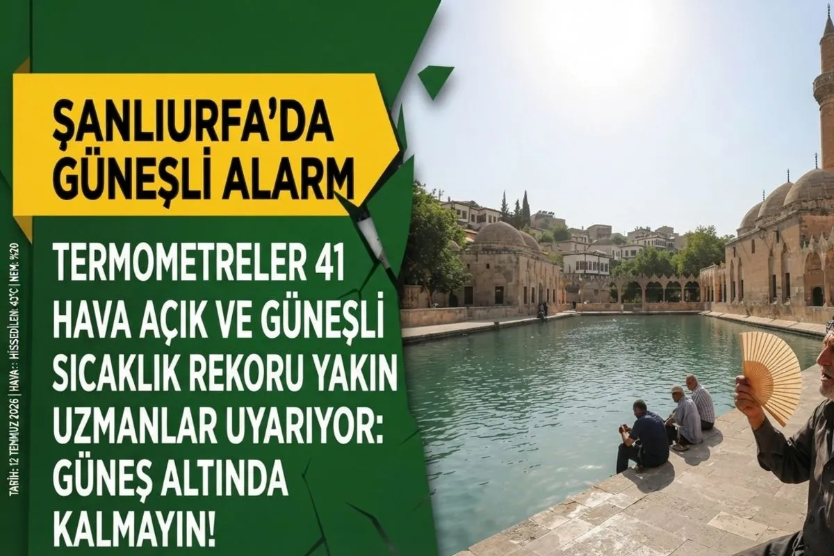 Termometreler 41 Dereceyi Gösteriyor
