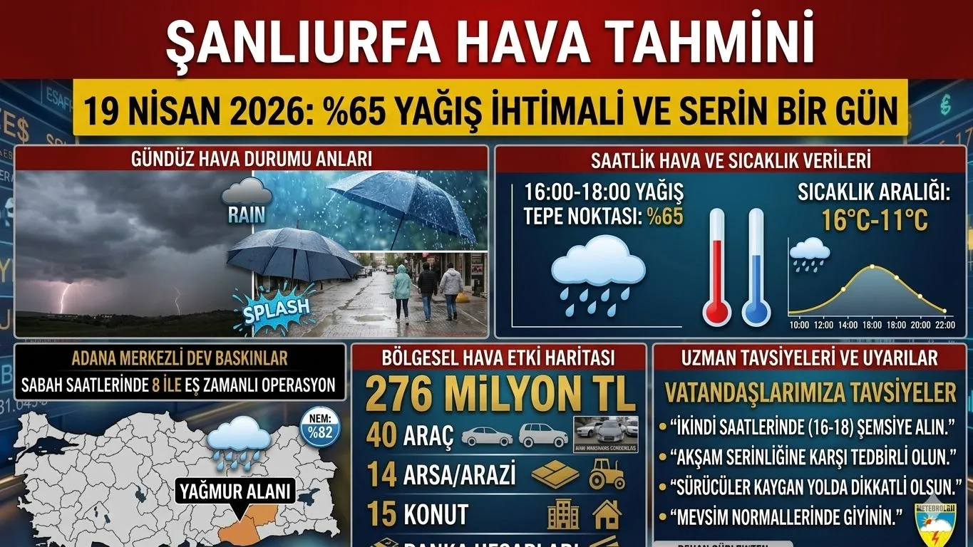 Şanlıurfada Bahar Yağmuru Etkisini Gösteriyor