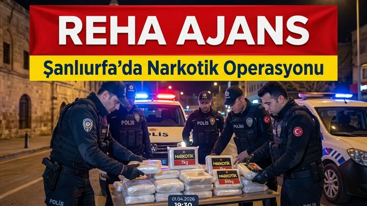 Şanlıurfa da Narkotik Operasyonu