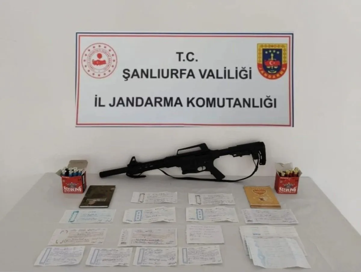 Şanlıurfa'da Jandarmadan Silah ve Uyuşturucu Operasyonu