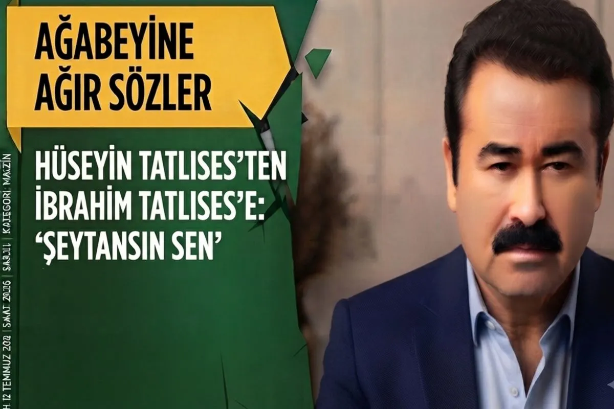 Hüseyin Tatlıdan Ağabeyi İbrahim Tatlısese Ağır Sözler