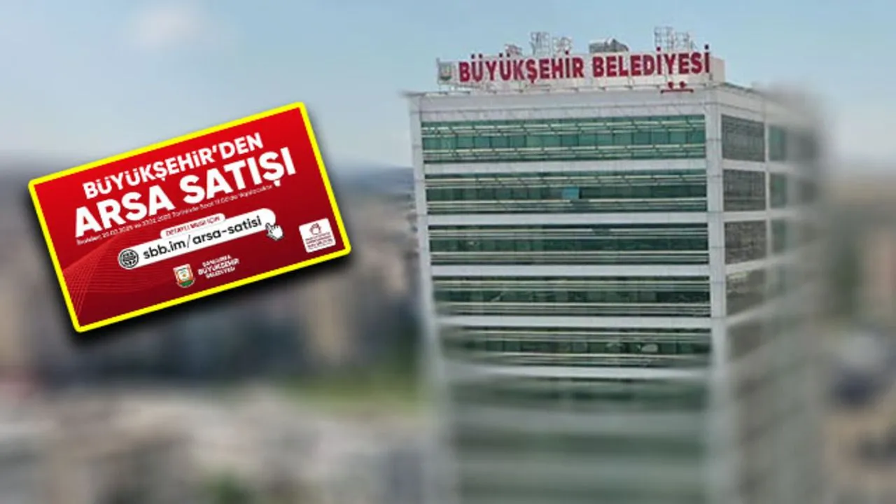 Şanlıurfa Büyükşehir Belediyesi'nden Haliliye'de Arsa Satışı İhalesi